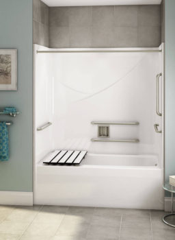 OPTS-6032 - ANSI Grab Bars and Seat Tub Shower
